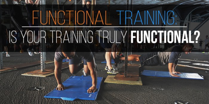 Functional training